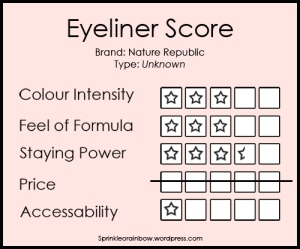 Natures Republic Eyeliner